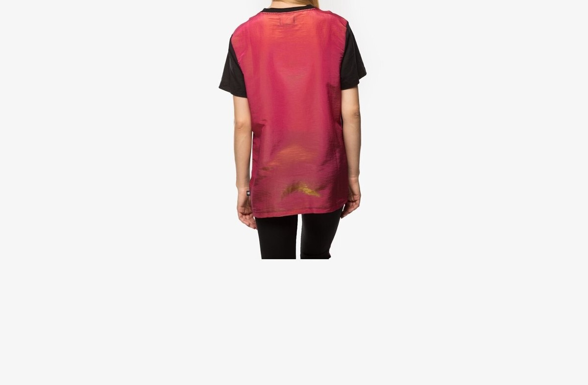 Adidas Women's Rita Ora Space Shifter Logo Fashion Tee Shirt Size