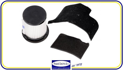 KIT FILTRO FILTRI RICAMBIO ASPIRAPOLVERE ARIETE JETFORCE 2791 2472 4047 - Foto 2 di 2