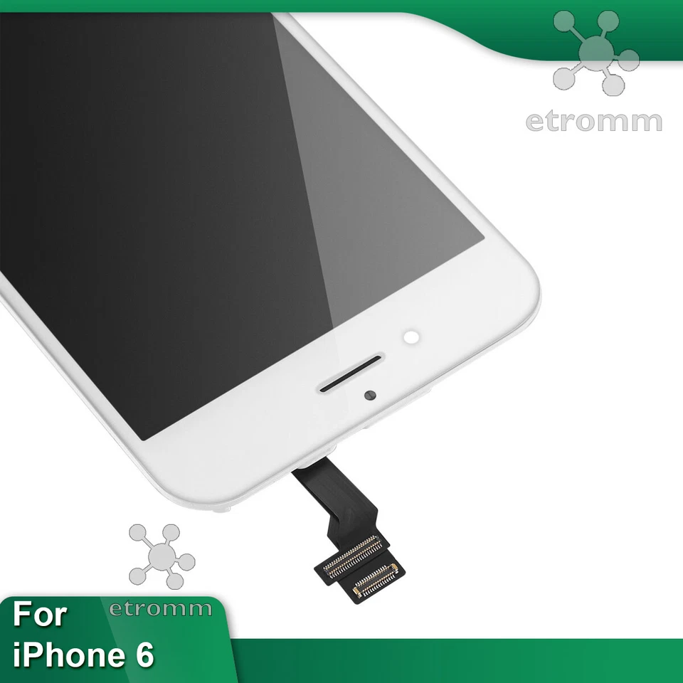 White iPhone 6 LCD Display Touch Screen Digitizer Frame Replacement A1549 A1586 - Image 4 of 4
