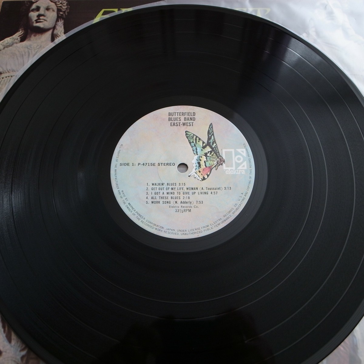 The Butterfield Blues Band ‎– East-West JAPAN NM vinyl LP Elektra