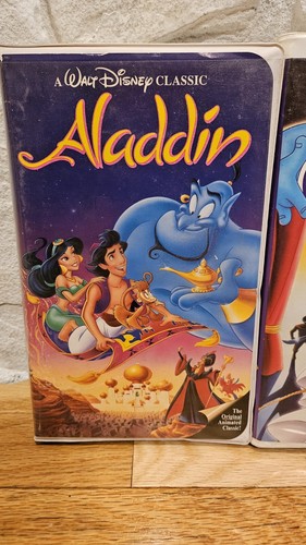 Disney Aladdin 4 VHS Lot Untested See Description - Picture 2 of 9