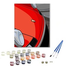 Antique Crafts DIY Paint by Numbers Porsche