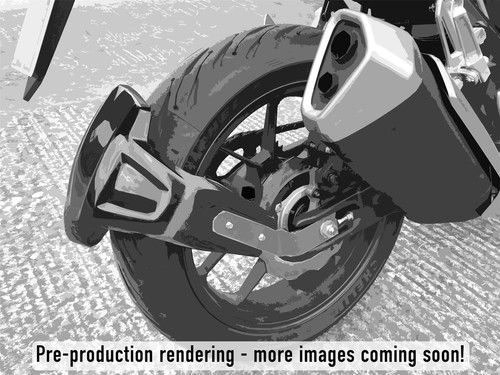 Protector Spray Pyramid Negro Brillante Honda CB 750 Hornet 2023-Actual - Imagen 2 de 2