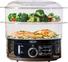 Electric Food Steamer Cooker Healthy Vegetabl...