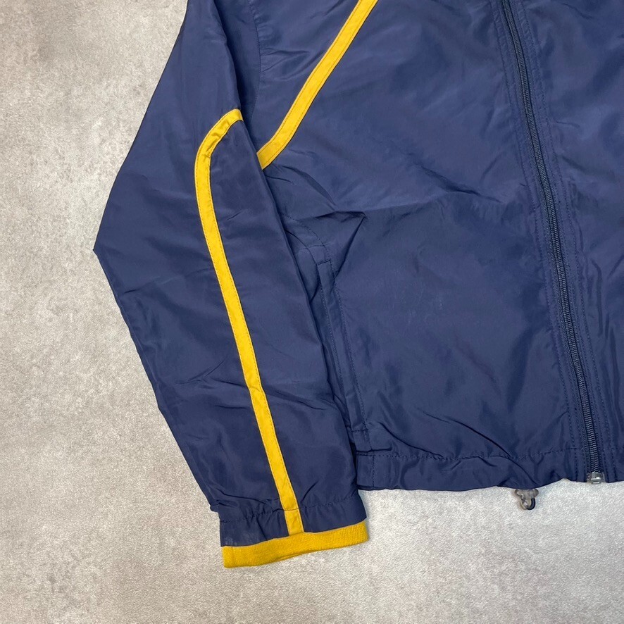 Reebok Track Jacket Womens Y2K Vintage Full-Zip Windbreaker, Navy Blue, Medium image 6