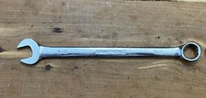 ARMSTRONG 25-220  SAE LONG COMBINATION WRENCH 5/8 INCH 12 POINT  USA