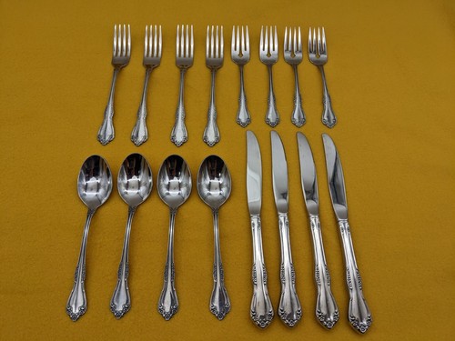 Oneida Ltd MANSFIELD Amadeus WM A Rogers Deluxe Stainless Service for 4