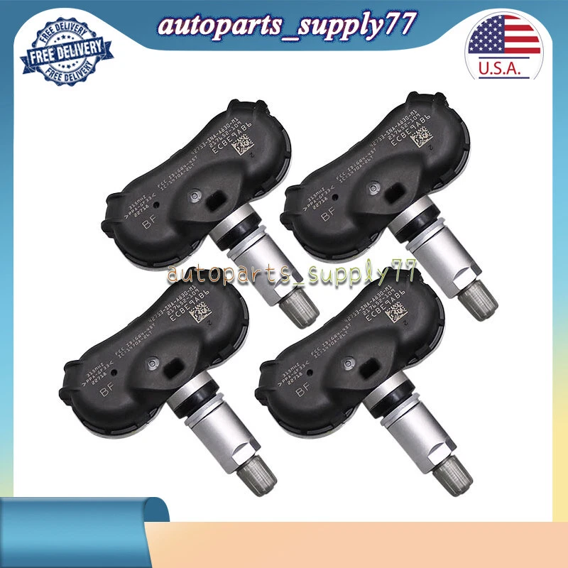 (4X) Sensor de presión de aire de neumáticos Tpms Fit 2009-2011 Honda Fit Element CSX Civic EE. UU. Foto 2 de 4