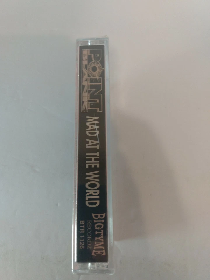 Point Blank- Mad At The World Cassette (Bigtyme Recordz) brand new sealed mint - Image 2 of 3