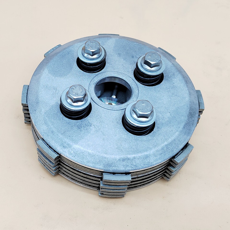 Clutch Plates Kit Hub Outer Pressure Plate & Gasket For Yamaha - Foto 3