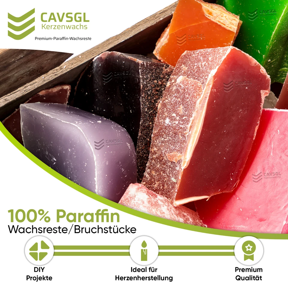 15 Kg Wachsreste Wachs Kerzenwachs Kerzenreste Premium Paraffin Farbauswahl DIY - Bild 3 von 4
