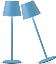 Cordless Rechargeable Table Lamp Set of 2, 5000mAh Battery LED Desk Lamp,SkyBLue