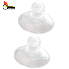 2Pcs Corrector Pullers Suckers Breastfeeding Shield with Clear Case for Flat Inv