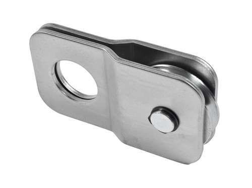 Pair (2) 9,000lbs 4 TON Silver vehicle recovery Winch Pulley Snatch Block - Picture 6 of 8
