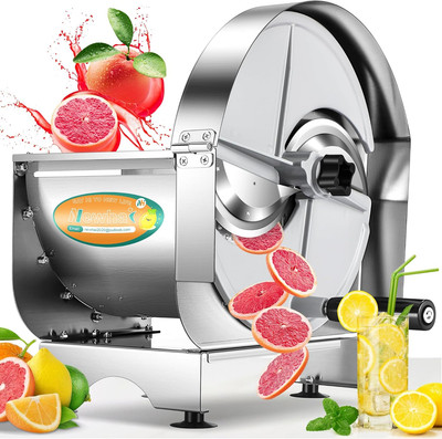 Manual Vegetable Fruit Slicer 0-12Mm(0-0.47  ) Thickness Adjustable Commercial F