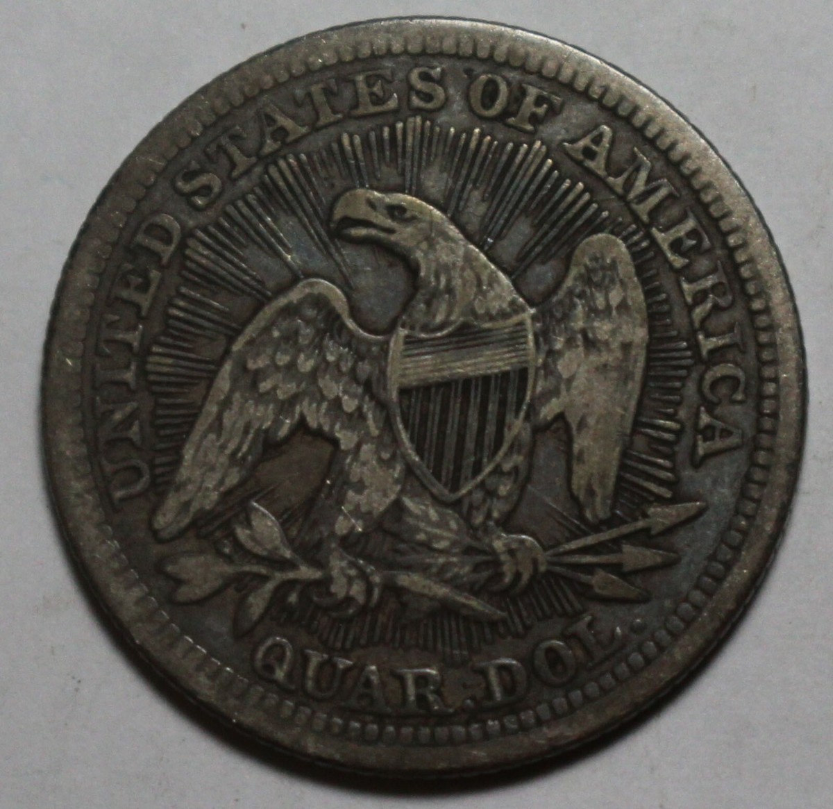 1853 Seated Quarter ZC73 | eBay