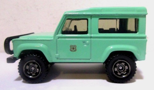 Matchbox Diecast Green Land Rover 90 SUV Off Road US Forest Service Custom 2018 - Picture 2 of 4