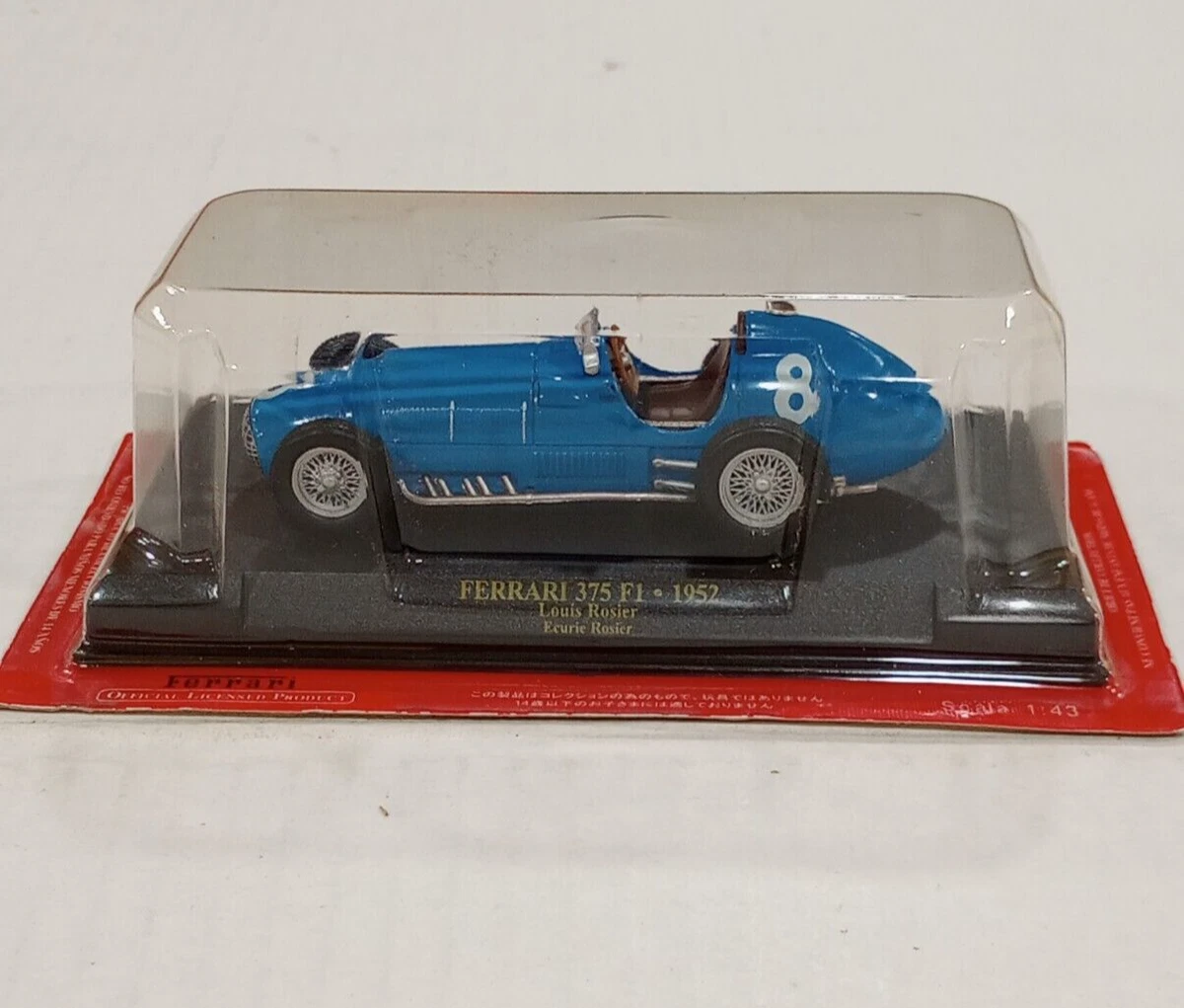 ミニカー HECO Ferrari 500 F2 1952 Louis Rosier ミニカー HECO Ferrari 500 F2 1952 Louis Rosier ミニカー HECO