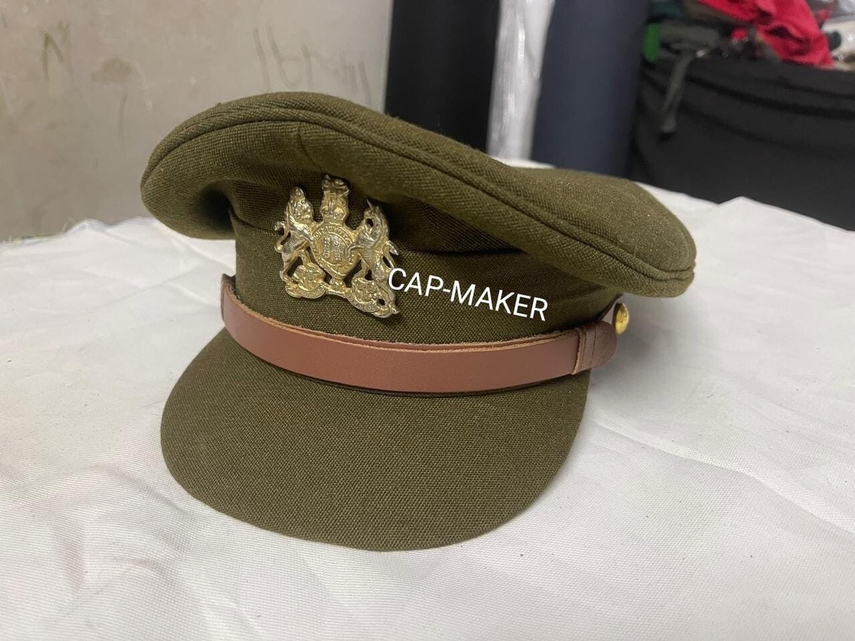 WW2 British Army Officers General Service Corps Peaked Cap