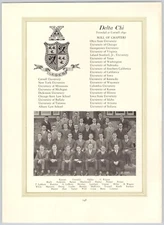 1926 Cornell University Cornellian Delta Chi Member List Group Picture
