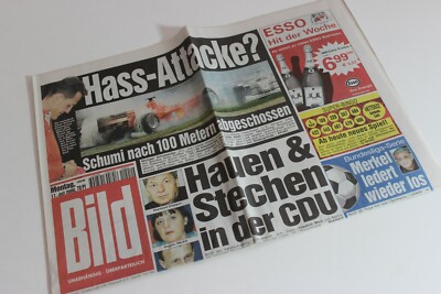 BILDzeitung 17.07.2000 Juli 17.7.2000 Geschenk 20. 21. 22. 23. 24. Geburtstag