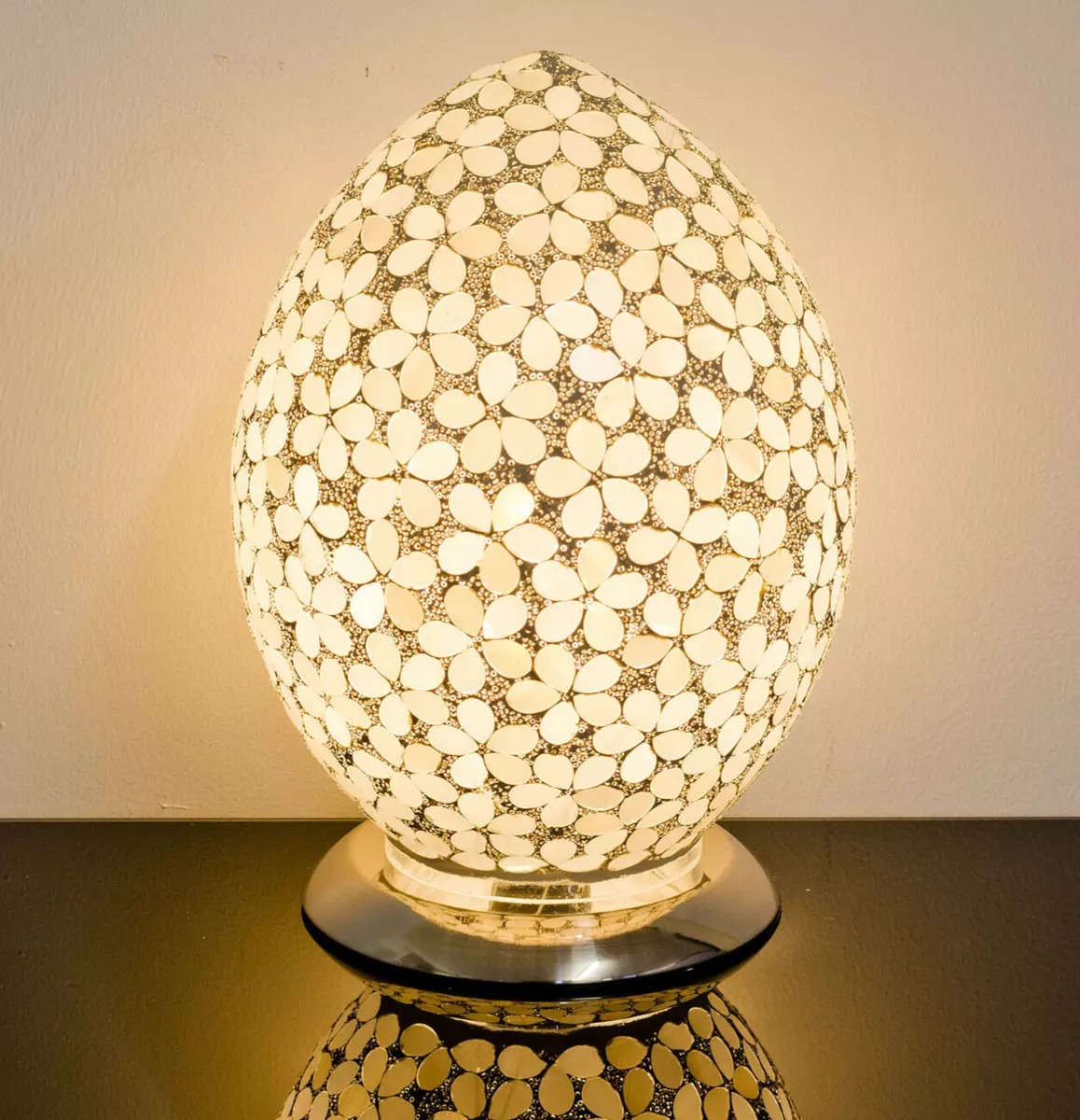 Mosaic cheap egg lamp