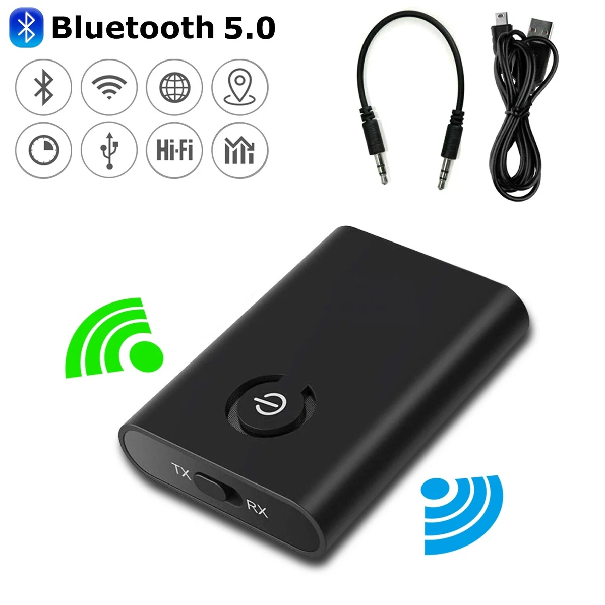 Bluetooth 5.0 Receiver Transmitter, Audio Adapter