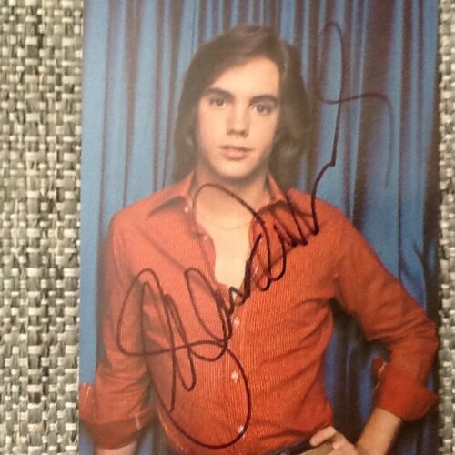 Shaun Cassidy SIGNED Postcard Singer TV Actor 70s Teen Idol Hardy Boys Cute!! - Picture 1 of 6