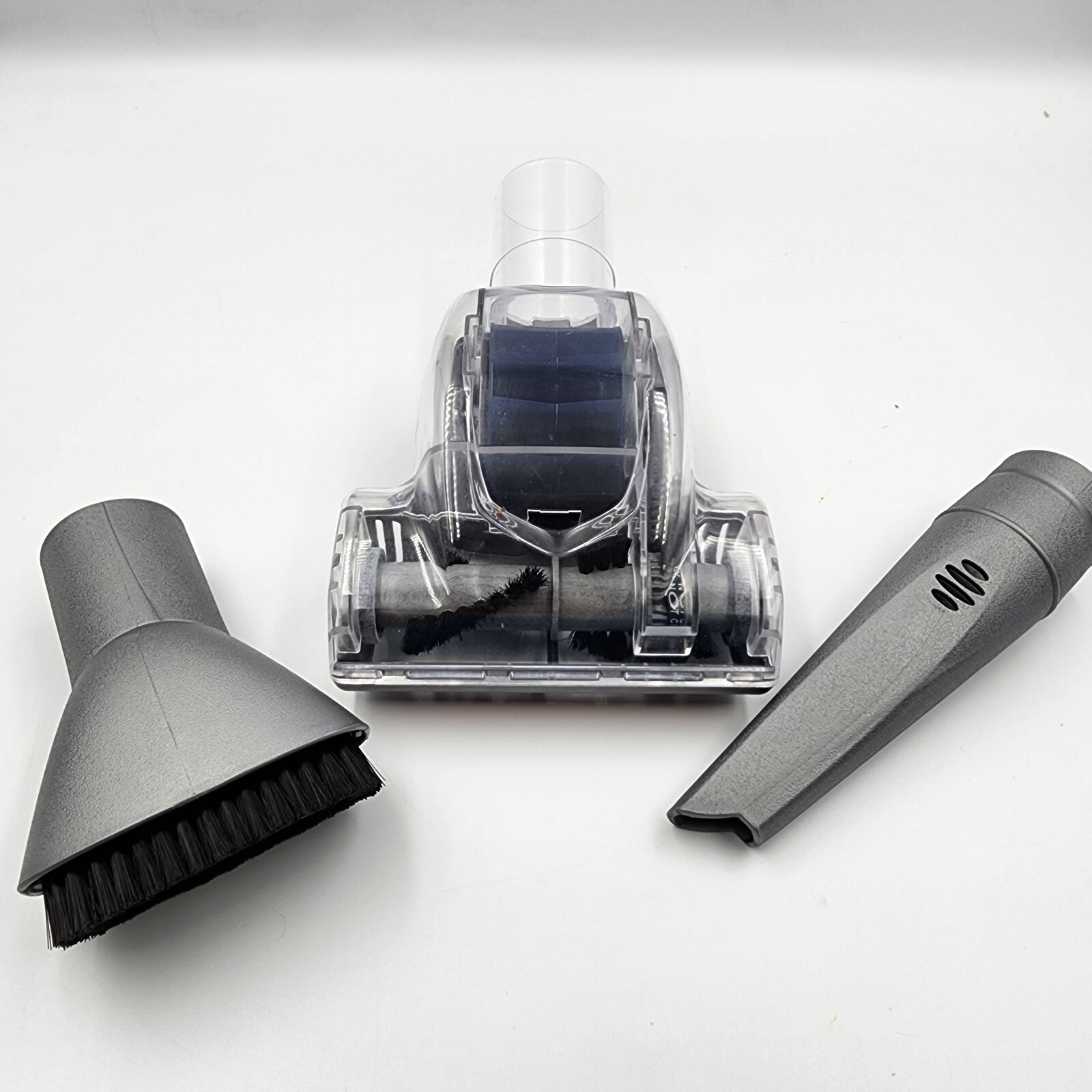 3 Shark vacuum attachments: Pet Hair Power tool, crevice tool, and dust brush  -image