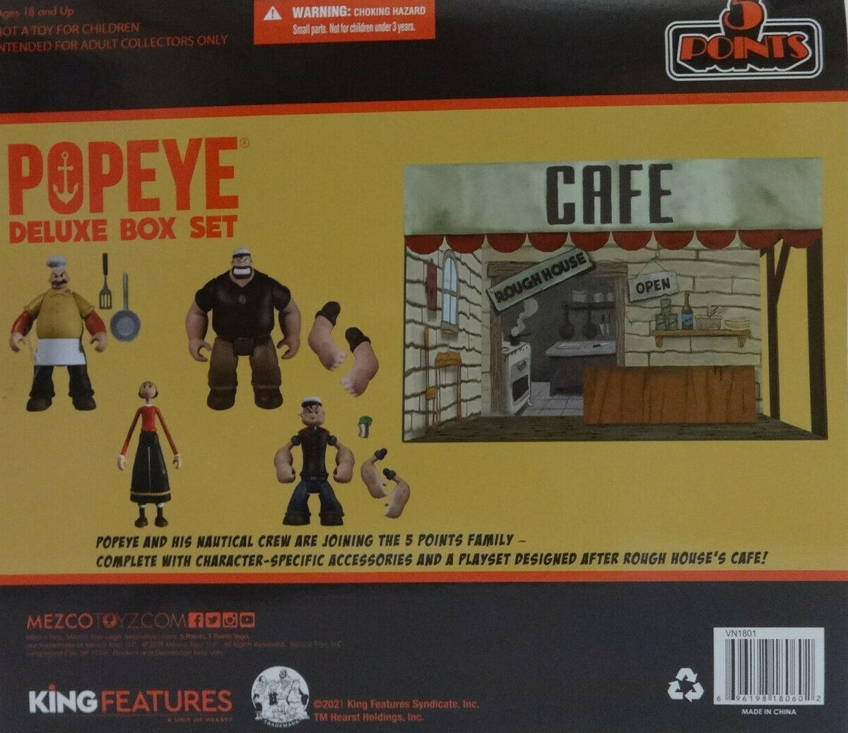 Mezco Popeye Deluxe Boxed Set Figures for sale online | eBay Mezco Popeye Deluxe Boxed Set Figures for sale online | eBay