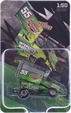 2024 #55 Interstate Batteries Sprint Car McKenna Haase 1/50 model by ACME (New)