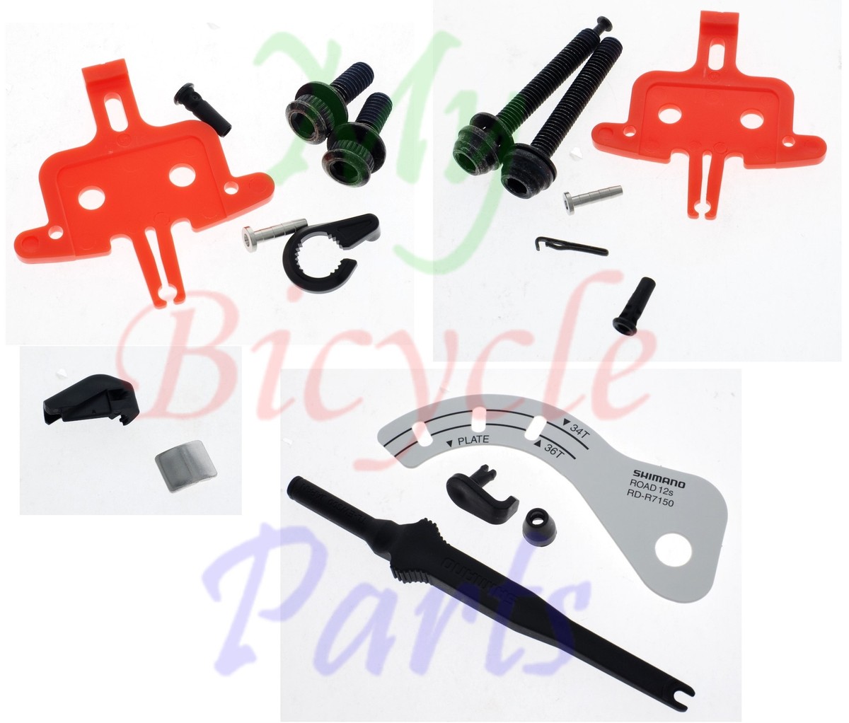 Shimano 105 Di2 2x12 DISC Brake ST-R7170 BR-R7170 FD-RD Shimano 105 Di2 2x12 DISC Brake ST-R7170 BR-R7170 FD-RD