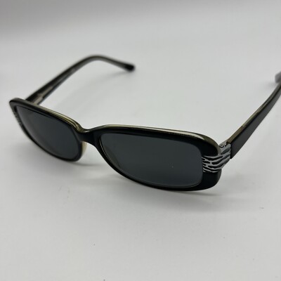 Marcolin Unisex Sunglasses with case Vintage Marcolin 145 Black Silver Pilot Sunglasses Italy  main image 3