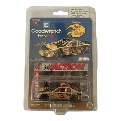 Dale Earnhardt Sr #3 Goodwrench Bass Pro 1998 Action 1/64 Diecast
