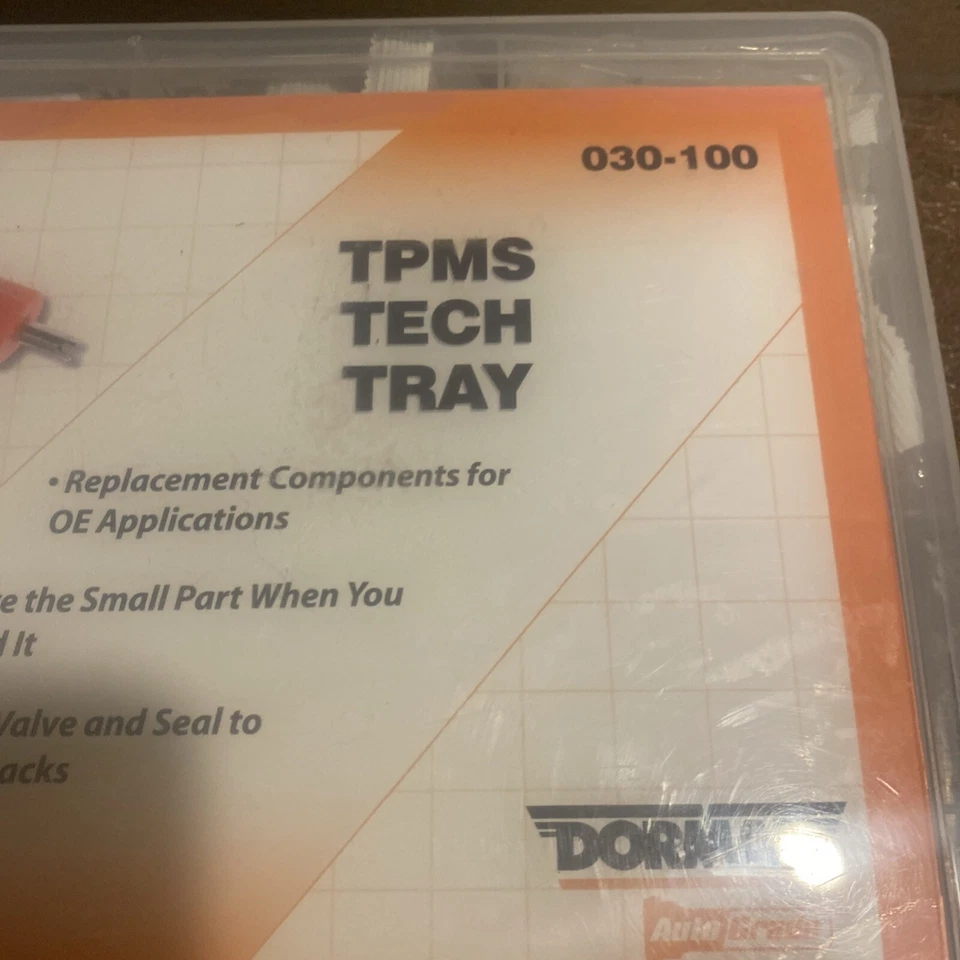 Dorman 030-100 Tpms Tech Tray With 5 Each Of 11 Valve Core Kits, 25 Valve   - Image 2 of 4