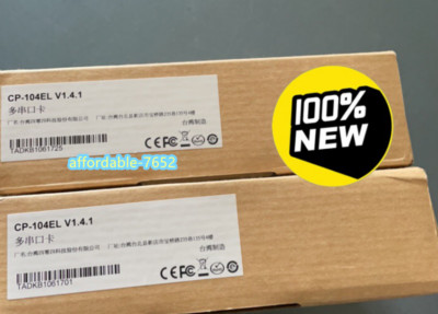 CP-104EL V1.4.1  moxa Brand New by DHL or Fedex fast  shipping