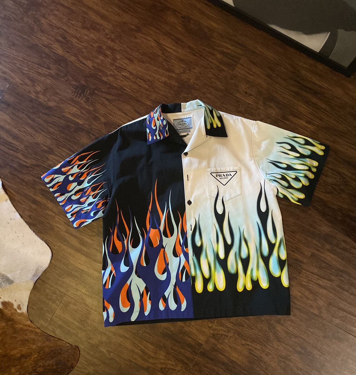 Prada Double Match Heavy Cotton Shirt | eBay Prada Double Match Heavy Cotton Shirt | eBay
