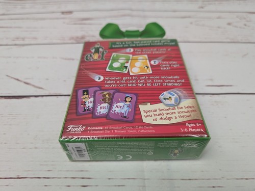 Juego de cartas Elf Snowball Showdown de Funko Games Navidad NIS - Imagen 6 de 6