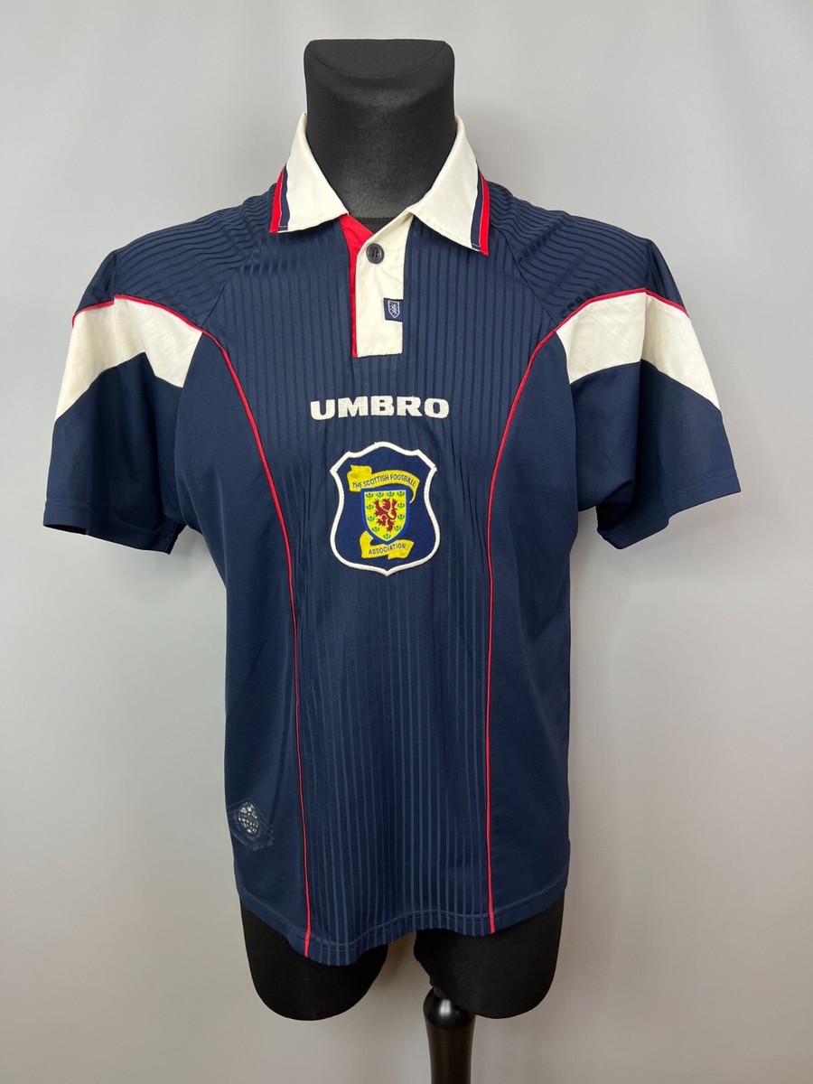 SCOTLAND 1996 1998 HOME SHIRT FOOTBALL SOCCER JERSEY UMBRO