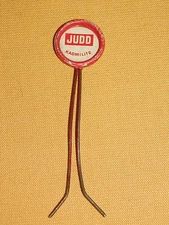 VINTAGE OLD HARDWARE STORE COUNTER DISPLAY AD  JUDD KADMILITE SCREW HOLDER