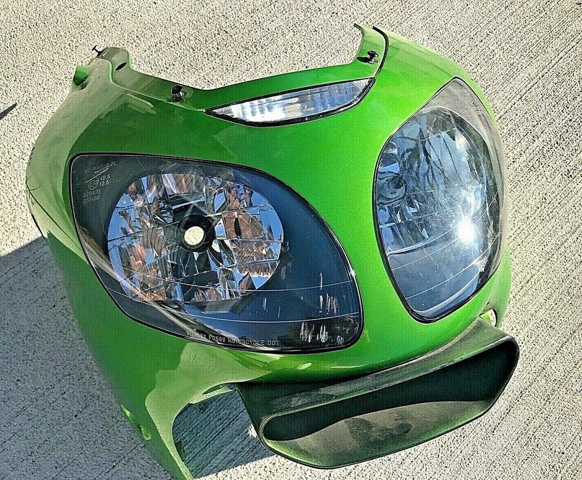 Kawasaki Ninja ZX12R ZX12 ZX 12 Front Upper Headlight Kawasaki Ninja ZX12R ZX12 ZX 12 Front Upper Headlight