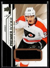2018-19 Upper Deck Premier Jersey #85 Oskar Lindblom RC