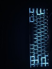 ROYAL KLUDGE RK61 Wireless Mechanical BLUE SWITCH Keyboard Yellow Backlight