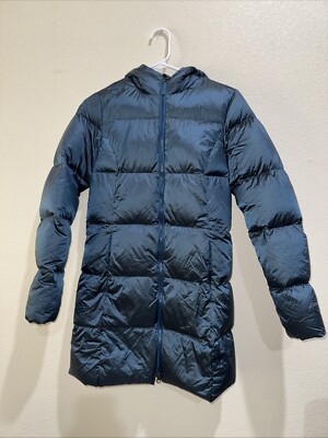 Eddie Bauer Luna Peak Down Parka EB550 Blue Women s Extra Small