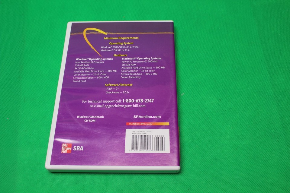 Sra corrective reading comprehension b2 review activities dvd 2007