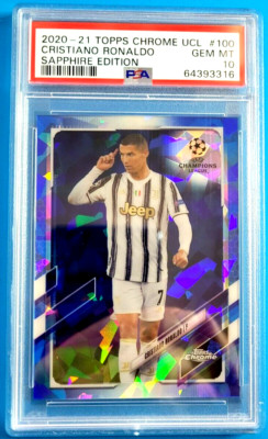 2020-21 Topps Chrome UCL Sapphire Edition - Cristiano Ronaldo