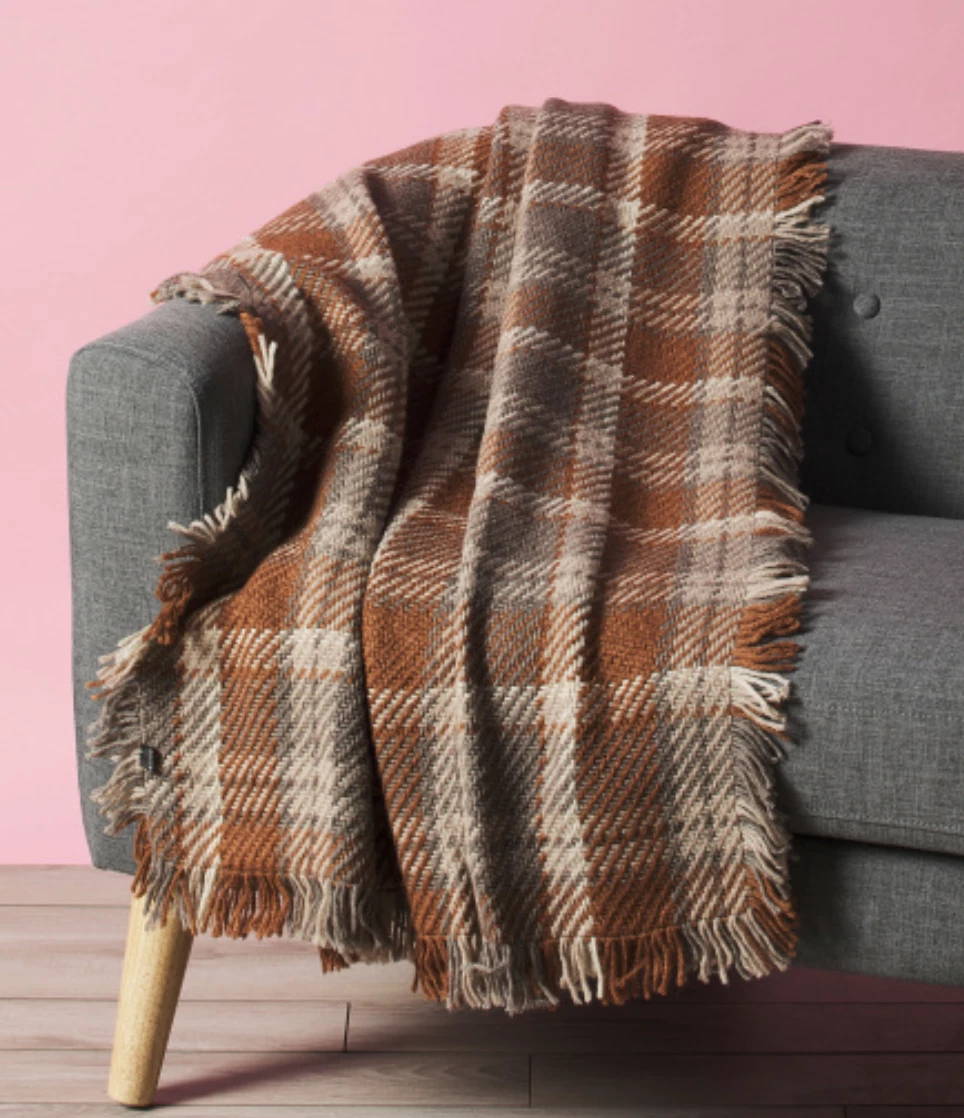 John Branigan Ireland 100% Wool Throw Blanket Plaid (all toasty warm wool)  | eBay