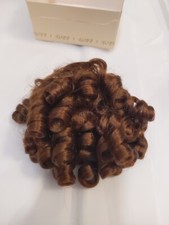 VINT WEE 3 COLLECTION Doll Wig SIZE: 7 STYLE: CURLY COLOR: AUBURN NIB