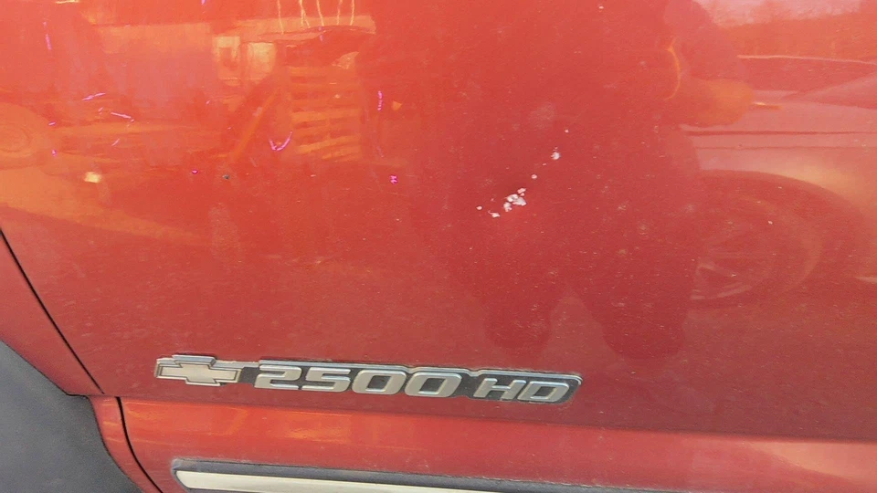 01 CHEVY SILVERADO 2500 Front Door Electric Driversunset Orange=71u Dents Foto 3 de 3