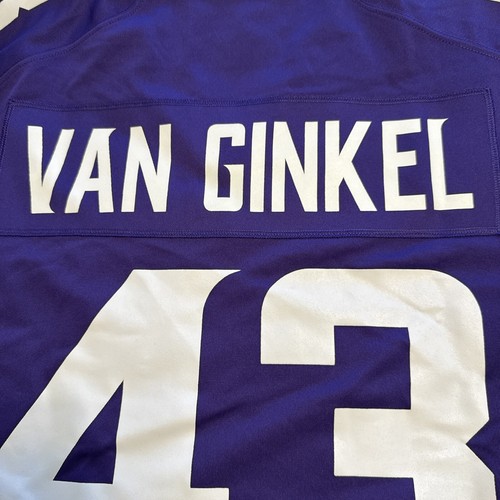 Minnesota Vikings Andrew Van Ginkel Nike NFL Jersey Size L NWOT - Picture 9 of 11